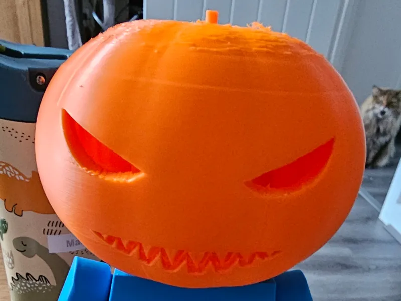 Pumpkin Helmet