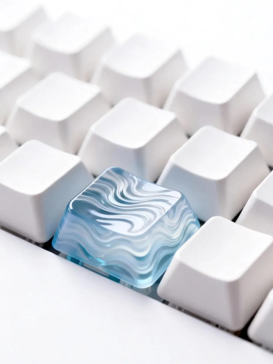 Water ripple keycaps - Free 3D Print Model - MakerWorld
