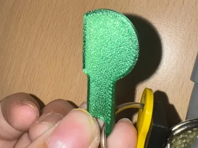 shopping cart opener keychain