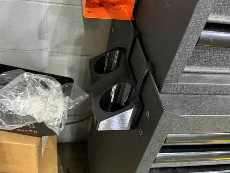 spray can holder for kobalt tool box