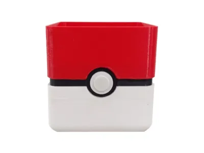 Pokeball planter