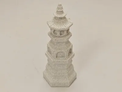 Pagoda - Sanskrit Sounds on Stone
