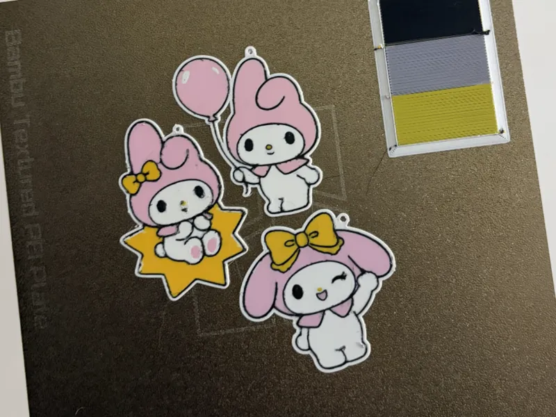 三丽鸥美乐蒂钥匙扣