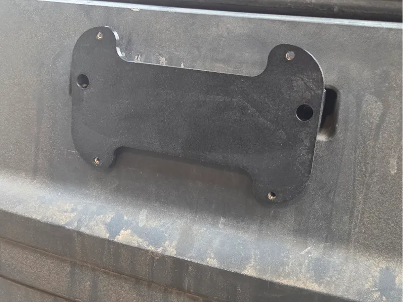 VW ID4 Rear No-Drill License Plate Bracket (US)