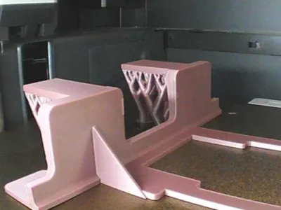 Vertical stand for personal router 86 box
