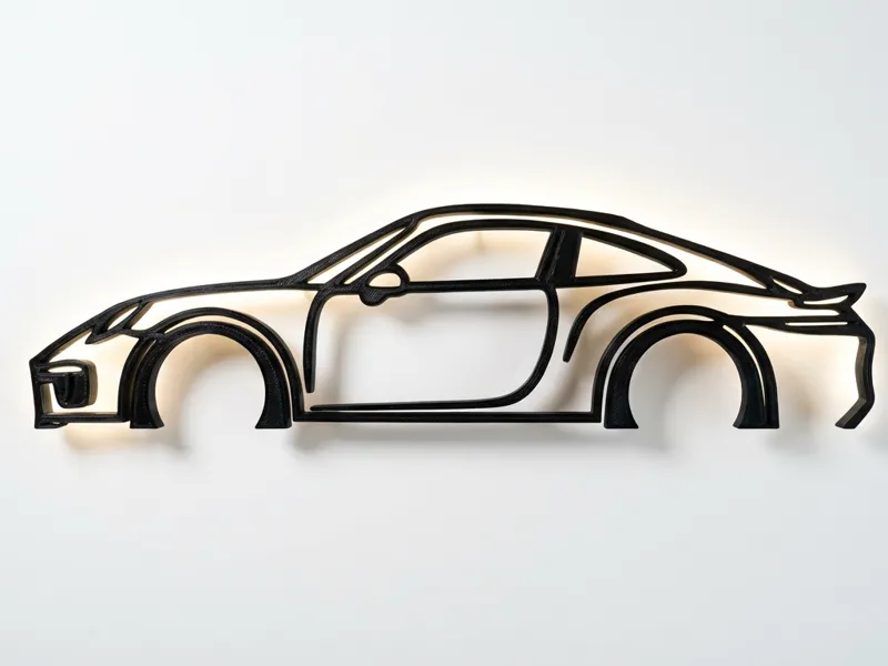 Porsche 911 Wandbild