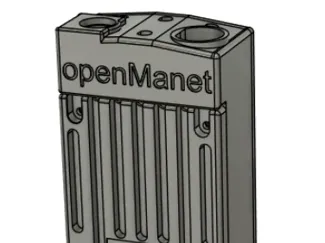 openMANET with 4 antennas and CAZN RJ45