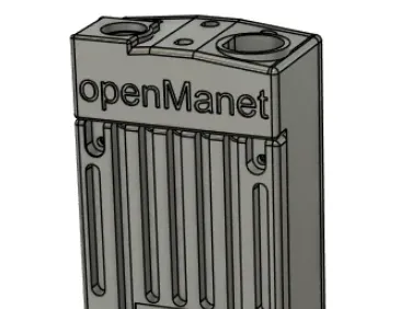 openMANET with 4 antennas and CAZN RJ45