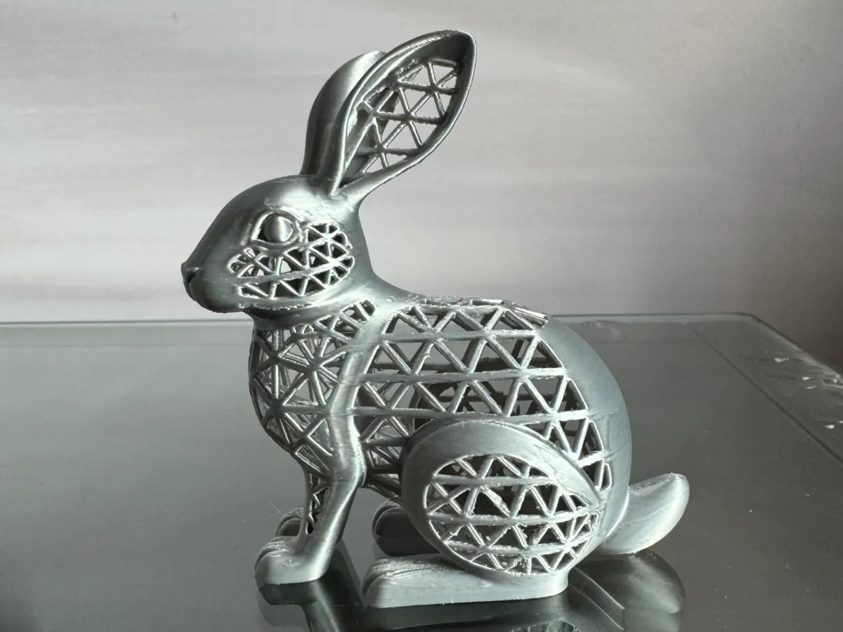 Filigree Rabbit - Free 3D Print Model - MakerWorld