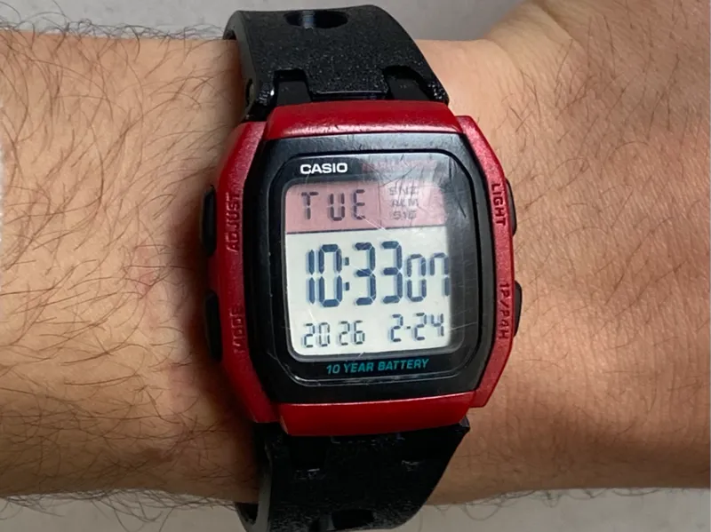 casio watch band