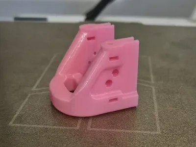 Front bumper DJI o3 tilt 30° (BandX Frame)