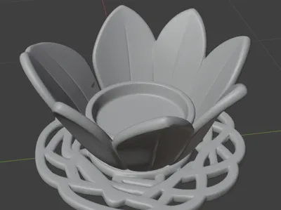 Flower Tealight Holder