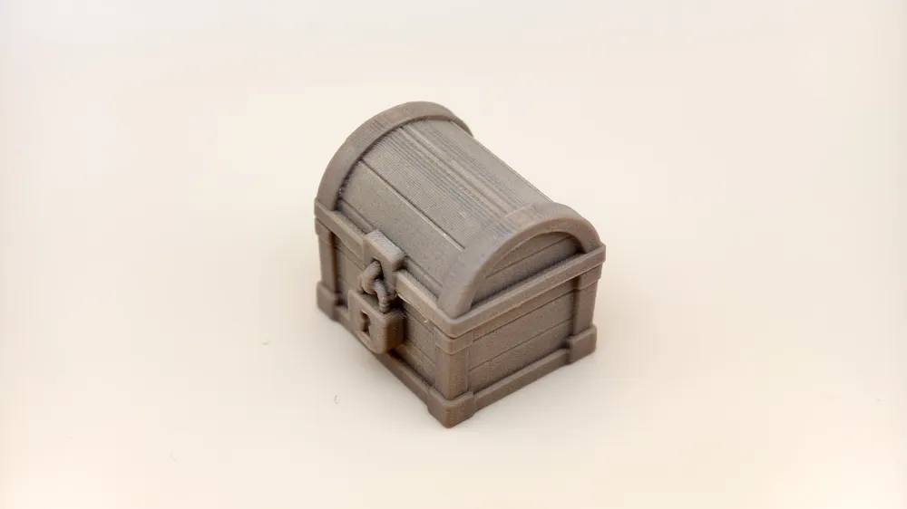 Wooden Treasure Chest - Free 3D Print Model - MakerWorld
