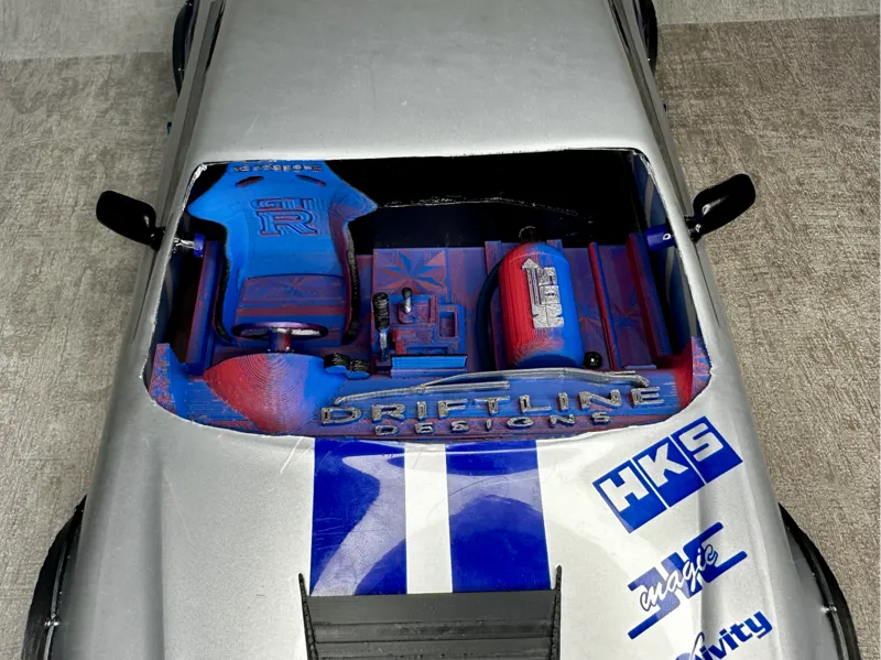 Nismo Z-Tune Drift Body Kit Walmart R34 Conversion