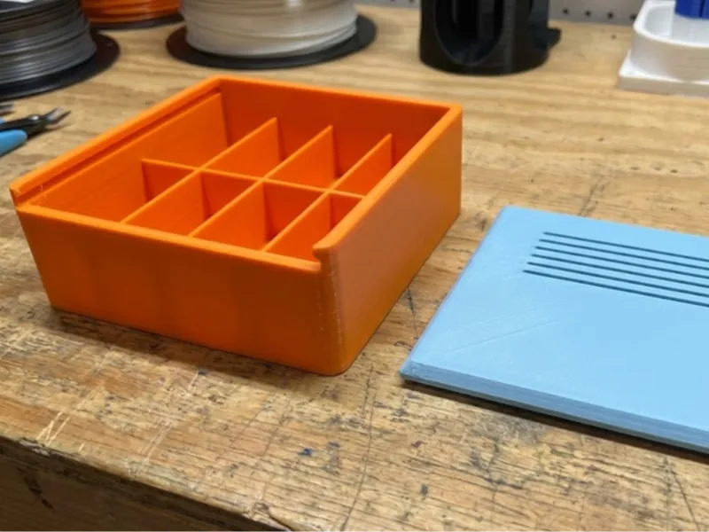 Caja Paramétrica "Easy-Slide" con Tapa