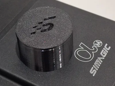 Simagic alpha base QR cap
