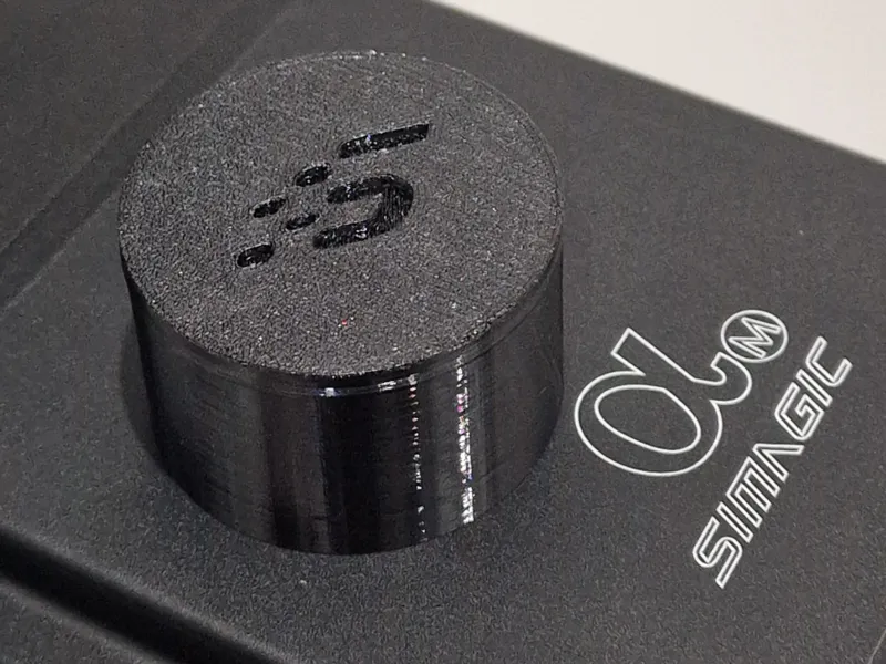 Simagic alpha base QR cap