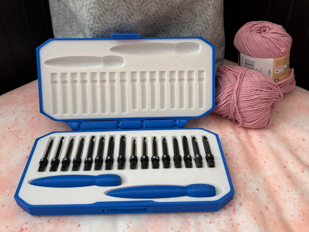 Case for C3Fiberarts' Crochet Hook Set