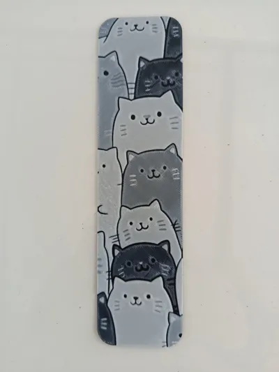 Cat bookmark Hueforge