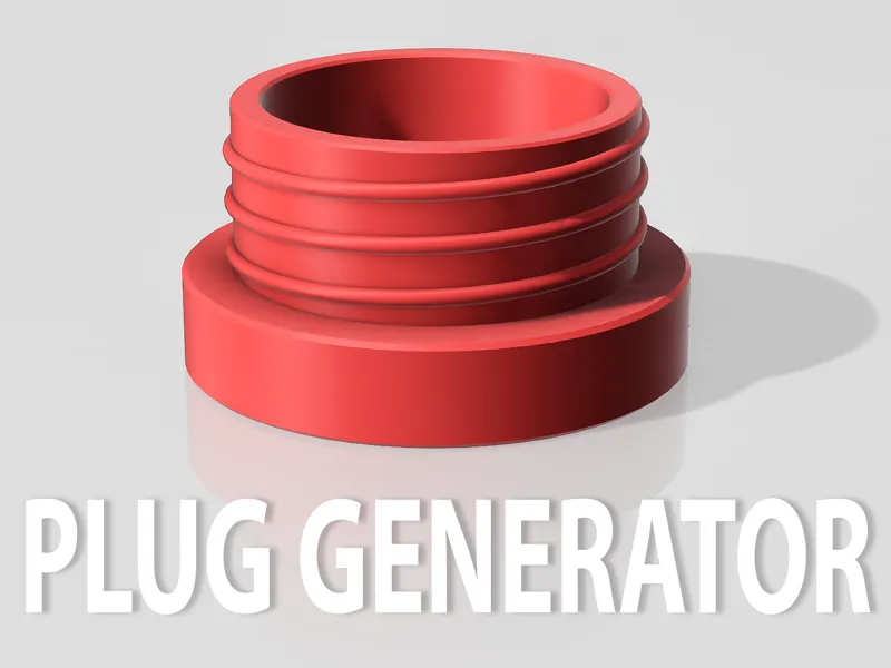 Threaded Plug/Cap Generator