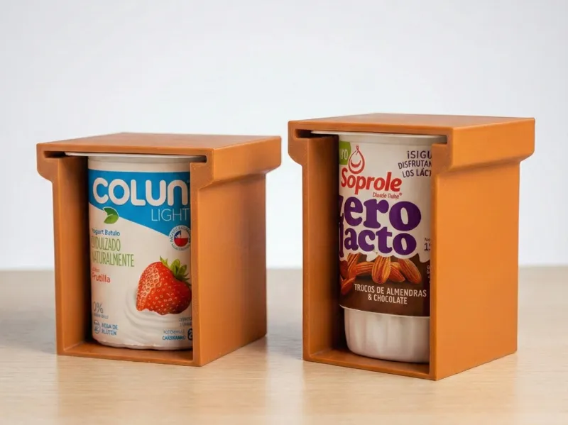 Protector para yogurt anti-aplastamientos