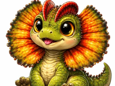 Baby Dilophosaurus