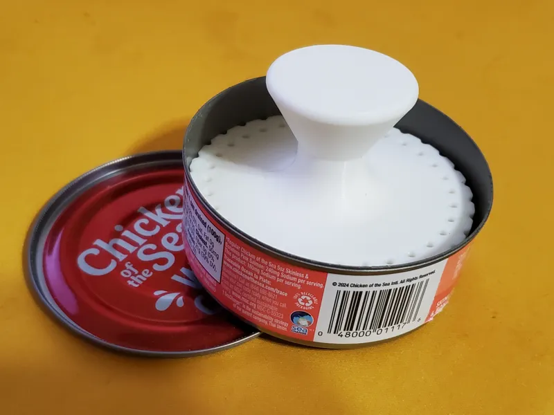 Tuna Can Smoosher