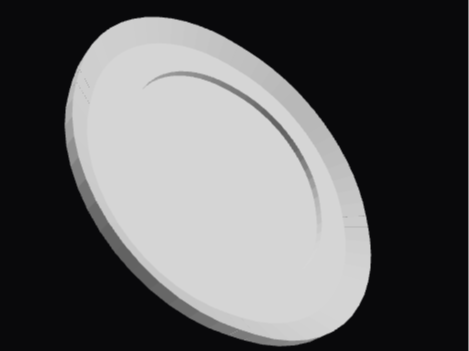 plate easy simpl 3d model