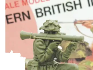 Airfix British Soldier with bazooka