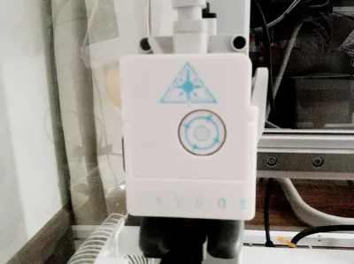 Blue Archive / Abydos theme A1 extruder front cover, Shiroko halo (small wheel decoration kit)