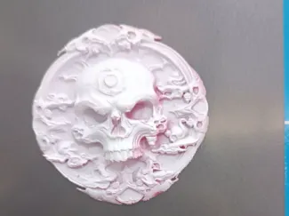 骷髅冰箱贴