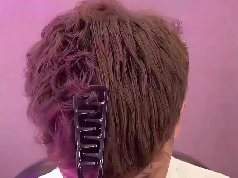 Styling comb with built in comb 
