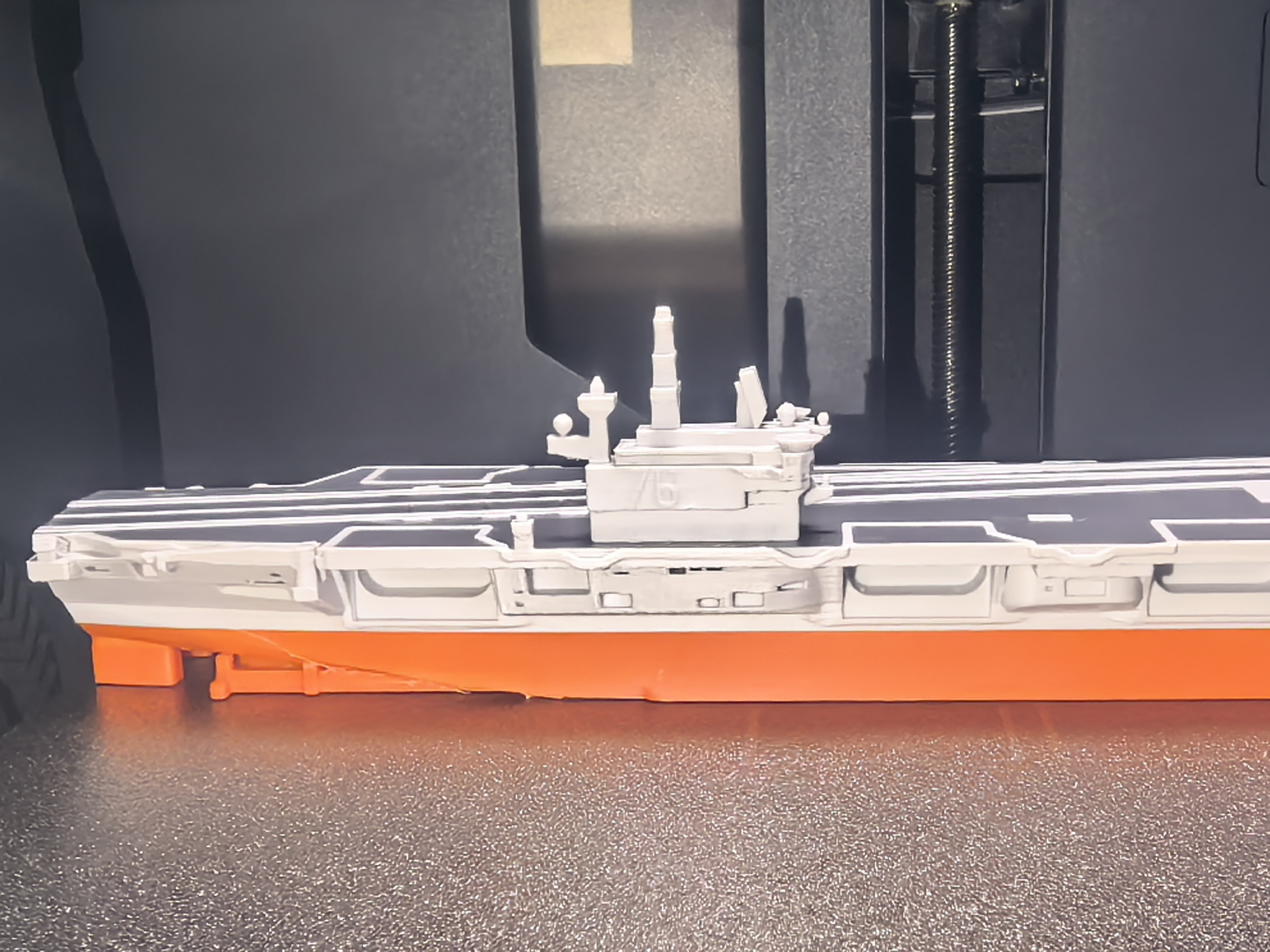水彩画「ドナルドレーガン号」 3Dプリント ロナルド・レーガン空母-多色一体プリント - 無料3Dモデル
