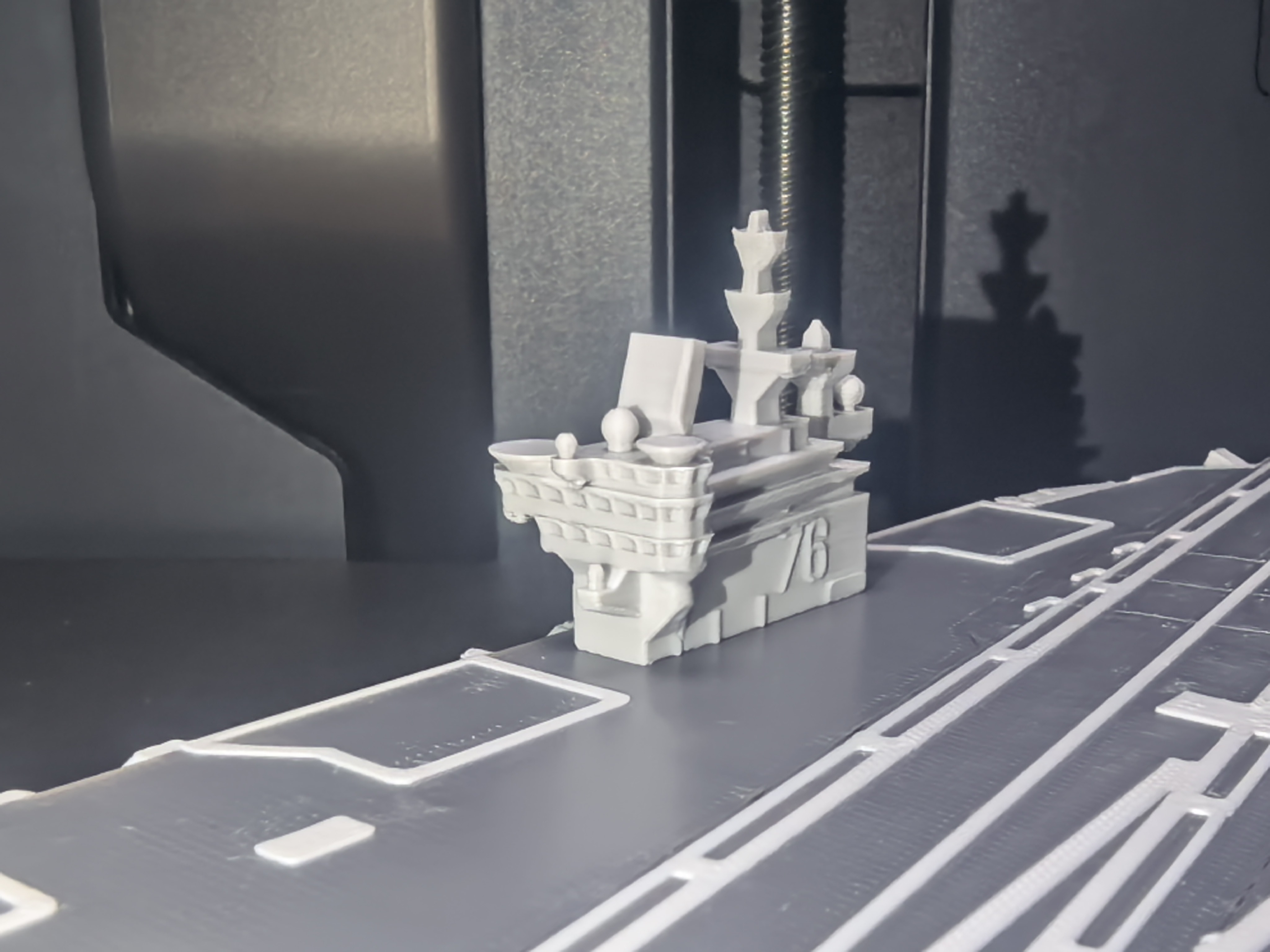 3Dプリント ロナルド・レーガン空母-多色一体プリント - 無料3Dモデル