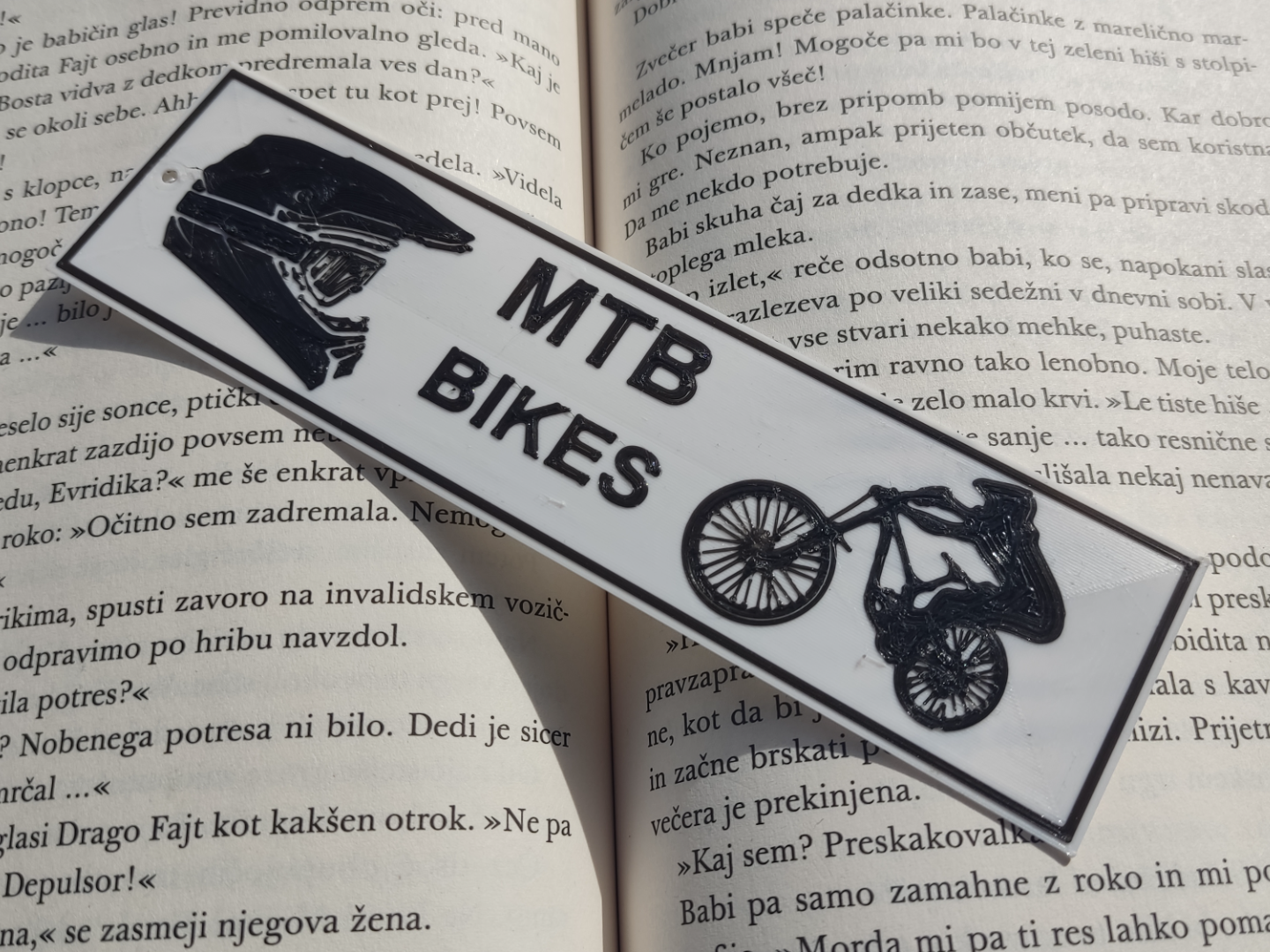 MTB Bikes Bookmark