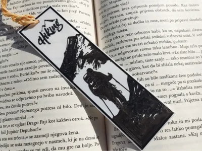 Hiking bookmark