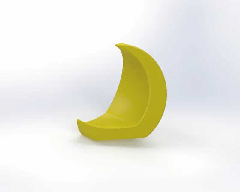 Crescent Moon Chair Animal Crossing
