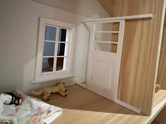 Ikea Flisat Schiebetür Obergeschoss
