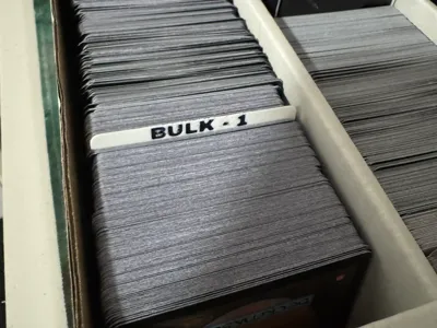 Parametric TCG Card Divider