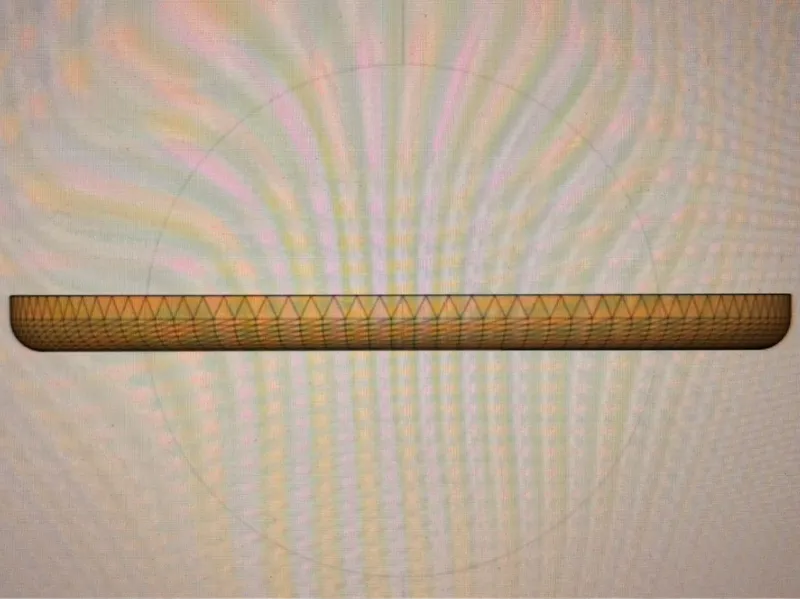 BATEA DA GARA PER LA RICERCA DELL'ORO