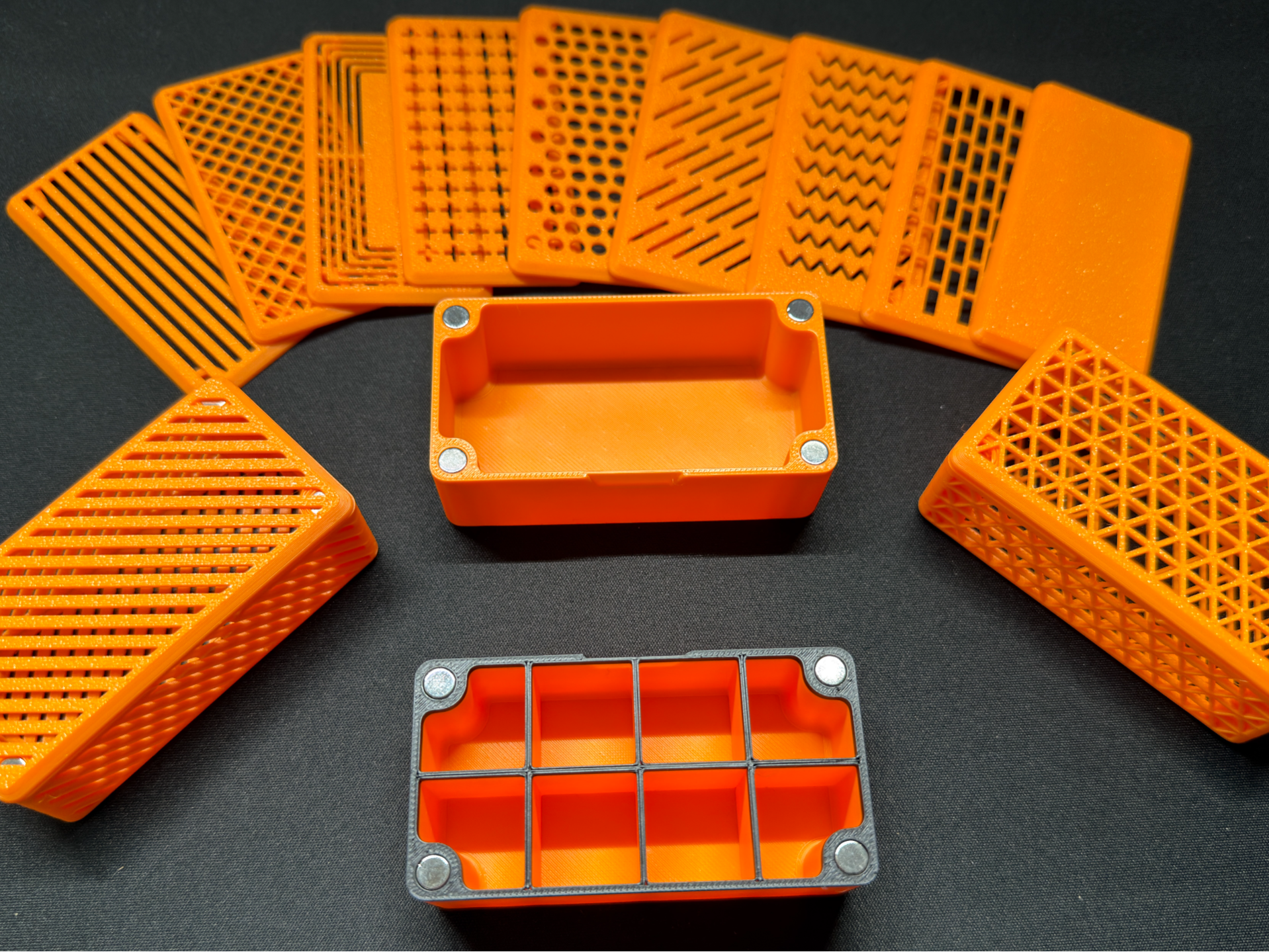 Parametric Box with Magnetic Lid (Generator)