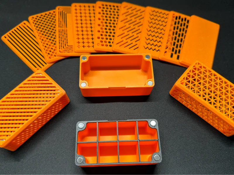 Parametric Box with Magnetic Lid (Generator)
