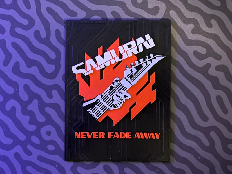 Samurai Never Fade Away Cover Art