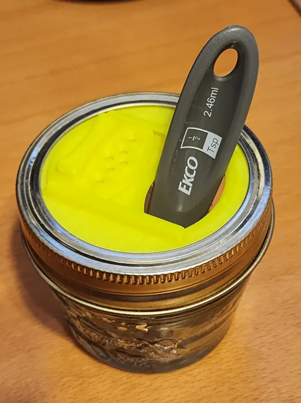 Mason Jar Spice Jar shaker & dispenser