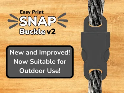 Easy Print Snap Buckle v2