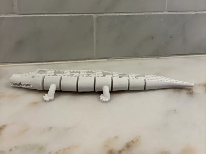 Articulated Crocodile