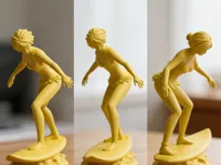 Figurine surfeuse d'été — photo 1
