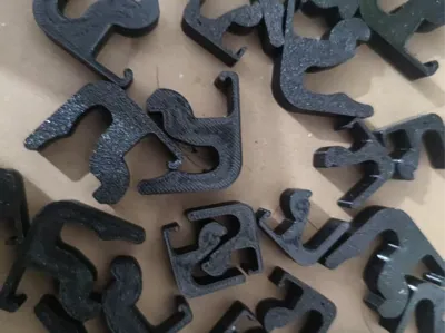 Super sturdy European standard aluminum profile hook