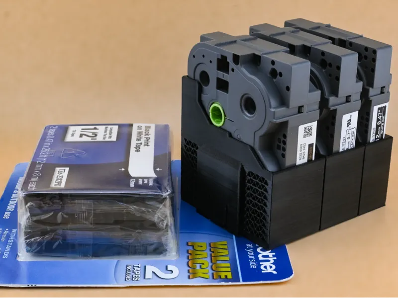 Brother P-touch TZe Modular Cartridge Storage