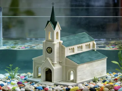 Aquarium Church | Submerged Chapel Ornament